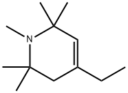 1,2,3,6-Tetrahydro-4-ethyl-1,2,2,6,6-pentamethylpyridine 结构式