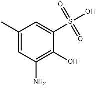 5-amino-4-hydroxytoluene-3-sulphonic acid 结构式