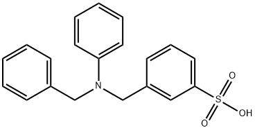 N-benzyl-N-3'-sulfobenzylaniline 结构式