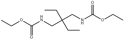 (2,2-Diethyl-1,3-propanediyl)dicarbamic acid diethyl ester 结构式