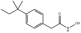 (p-tert-Pentylphenyl)acetohydroxamic acid 结构式