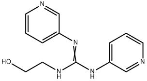 1,3-Bis(3-pyridyl)-2-(2-hydroxyethyl)guanidine 结构式