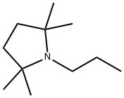 1-Propyl-2,2,5,5-tetramethylpyrrolidine 结构式