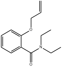 N,N-Diethyl-2-(allyloxy)benzamide 结构式