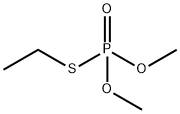 O,O-dimethyl S-ethyl phosphorothioate 结构式