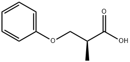 Propanoic acid, 2-methyl-3-phenoxy-, (2S)- (9CI) 结构式