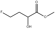 4-Fluoro-2-hydroxybutyric acid methyl ester 结构式