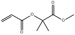 2-methoxy-1,1-dimethyl-2-oxoethyl acrylate 结构式