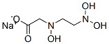 N-[2-(Dihydroxyamino)ethyl]-N-hydroxyglycine sodium salt 结构式