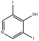 3,5-Diiodo-4-pyridinethiol 结构式