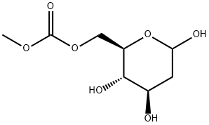 D-arabino-Hexopyranose, 2-deoxy-, 6-(methyl carbonate) (9CI) 结构式