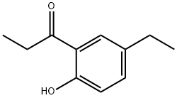 1-(5-乙基-2-羟基苯基)丙烷-1-酮 结构式
