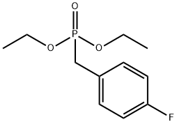 (4-氟苄基)膦酸二乙酯 结构式