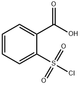 2-(氯磺酰基)苯甲酸 结构式