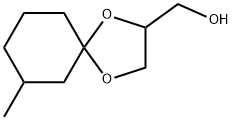 7-Methyl-1,4-dioxaspiro[4.5]decane-2-methanol 结构式