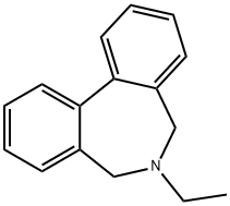 6,7-Dihydro-6-ethyl-5H-dibenz[c,e]azepine 结构式
