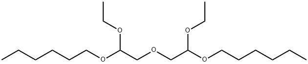 Bis(2-hexyloxy-2-ethoxyethyl) ether 结构式