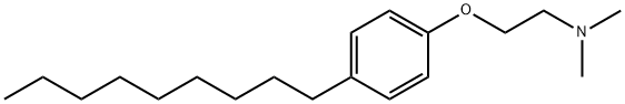 (2-Dimethylaminoethyl)p-nonylphenyl ether 结构式