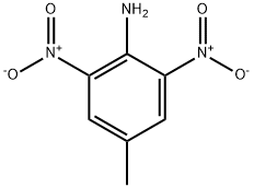 4-甲基-2,6-二硝基苯胺 结构式