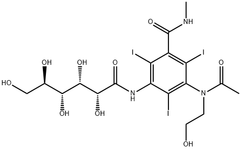 碘葡醇 结构式