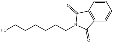 2-(6-羟基己基)-2,3-二氢-1H-异吲哚-1,3-二酮 结构式