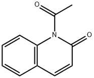 2(1H)-Quinolinone,  1-acetyl- 结构式