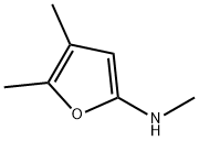 2-Furanamine,  N,4,5-trimethyl- 结构式