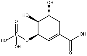 莽草酸-3-磷酸酯 结构式