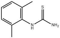 1-(2,6-二甲苯基)硫脲 结构式