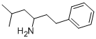 3-甲基-1-苯乙基丁胺 结构式