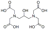 2-[[3-(bis(carboxymethyl)amino)-2-hydroxy-propyl]-(carboxymethyl)amino ]acetic acid 结构式
