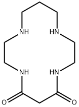 1,4,8,11-四氮杂环十四烷-5,7-二酮 结构式