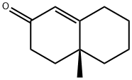 (R)-(-)-10-甲基-1(9)-辛基-2-酮 结构式