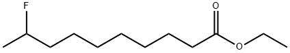 9-Fluorodecanoic acid ethyl ester 结构式