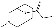 3-Methyl-9-propionyl-3,9-diazabicyclo[3.3.1]nonane 结构式