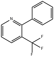 2-Phenyl-3-(trifluoromethyl)-pyridine 结构式