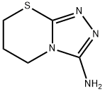 6,7-DIHYDRO-5H-[1,2,4]TRIAZOLO[3,4-B][1,3]THIAZIN-3-YLAMINE 结构式