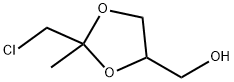 2-Chloromethyl-2-methyl-1,3-dioxolane-4-methanol 结构式