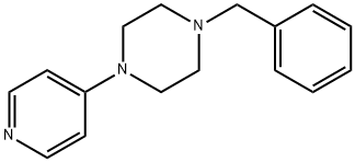 1-Benzyl-4-(4-pyridinyl) piperazine 结构式