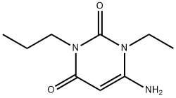 6-氨基-1-乙基-3-丙基-2,4(1H,3H)-嘧啶二酮 结构式
