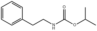 N-Phenethylcarbamic acid isopropyl ester 结构式