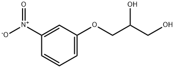 3-(m-Nitrophenoxy)-1,2-propanediol 结构式