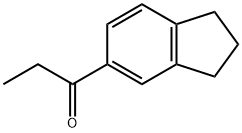 1-Propanone, 1-(2,3-dihydro-1H-inden-5-yl)- 结构式