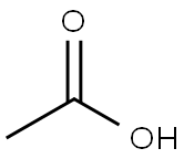 醋酸 结构式