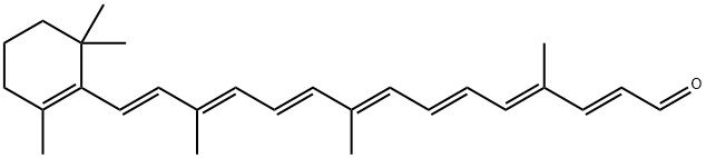 β-Apocarotenal 结构式