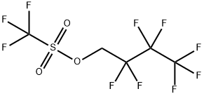 1H,1H-HEPTAFLUOROBUTYL TRIFLATE 结构式