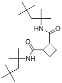 N,N'-Di(1,1,3,3-tetramethylbutyl)cyclobutane-1,2-dicarboxamide 结构式