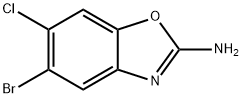 5-Bromo-6-chloro-2-benzoxazolamine 结构式