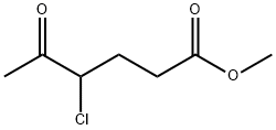 4-Acetyl-4-chlorobutyric acid methyl ester 结构式