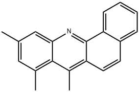 7,8,11-Trimethylbenz[c]acridine 结构式